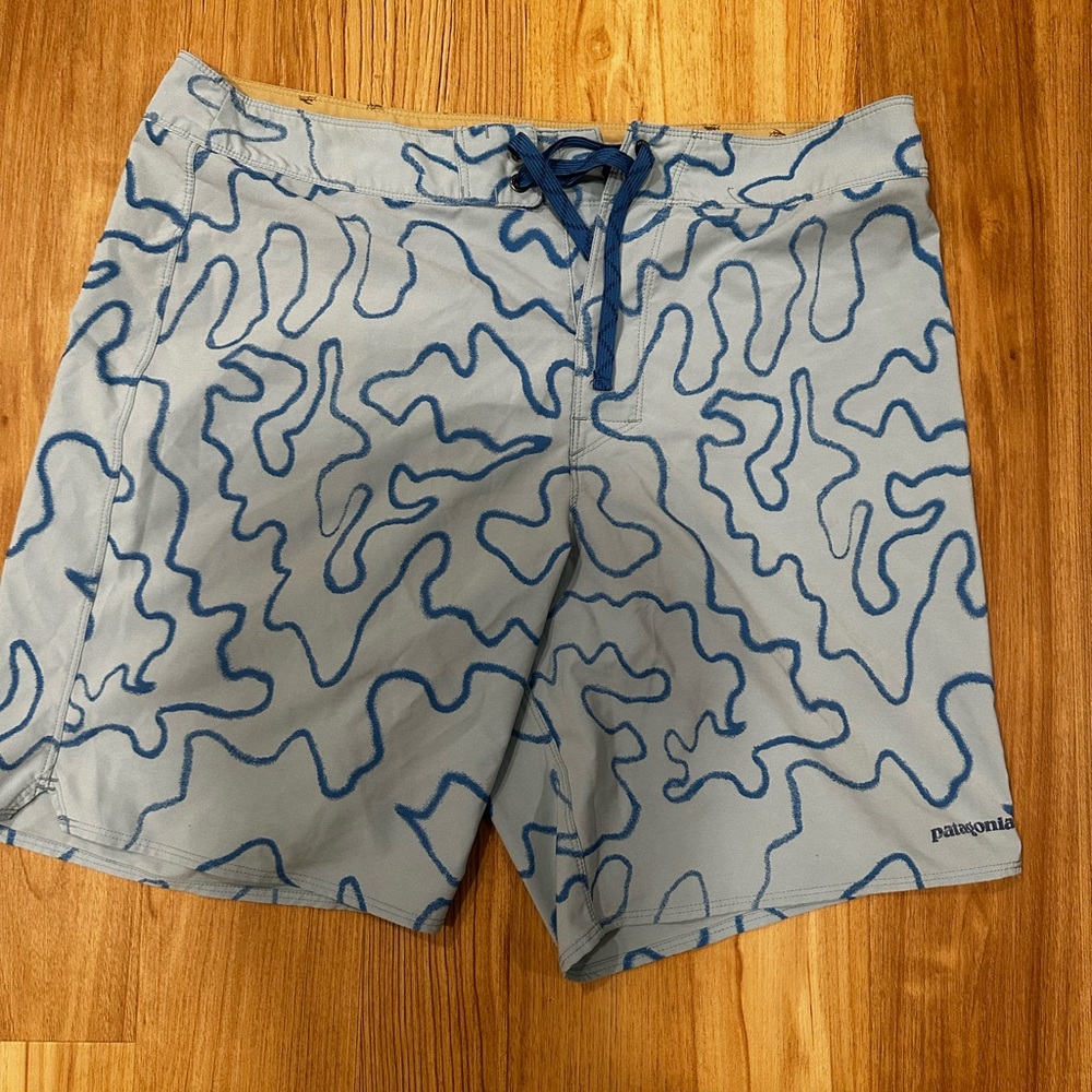 Patagonia Men's Blue Swim Shorts 36
